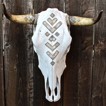 Load image into Gallery viewer, Druzy Tribes Buffalo Skull